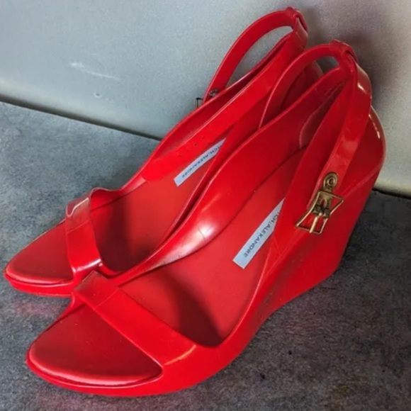 Melissa + Alexandre Herchcovitch Cherry Red Sandals - Picture 2 of 6